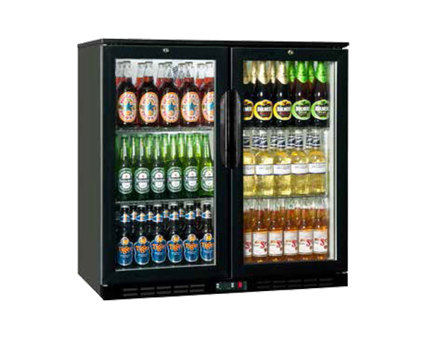 Back Bar Cooler Salvadore - Double Hinged Door