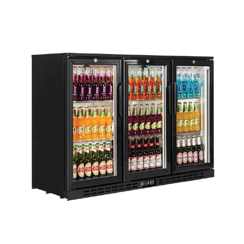 Back Bar Cooler Salvadore - Triple Hinged Door