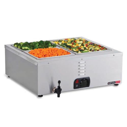 Bain Marie Table Top - 2 Division