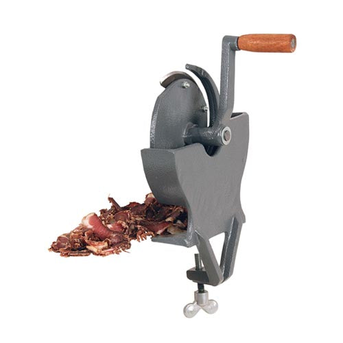 Biltong Slicer Hand Operated - Aluminium - Table Mounted