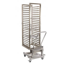 Convection Oven Anvil Roll In Trolley With Racks