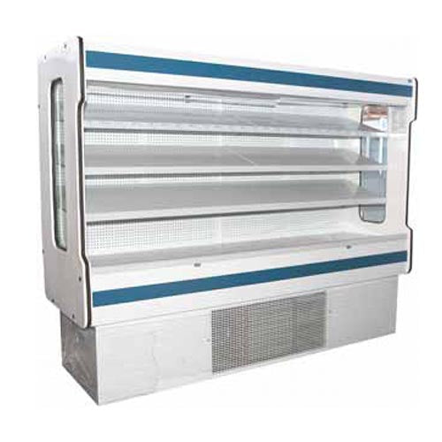 Open Upright Display Wall Chiller Dairy Fridge 2000mm