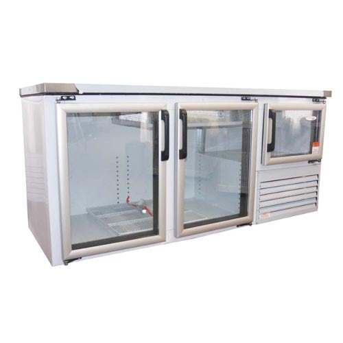 Underbar Fridge 1800mm - 2 1/2 Door Fridge Star - Swing Glass Drs