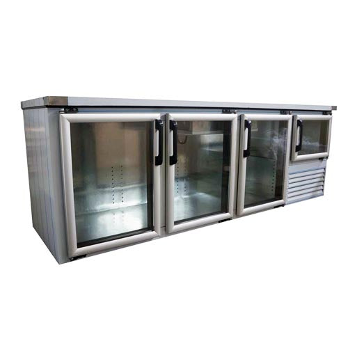 Underbar Fridge 2500mm - 3 1/2 Door Fridge Star - Swing Glass Drs