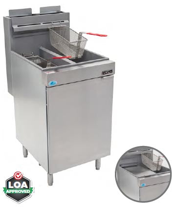 Fish Fryer Anvil - 2 X 18Lt (Gas)