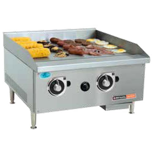 Flat Top Griller Anvil - 600mm - Premier Range - Gas