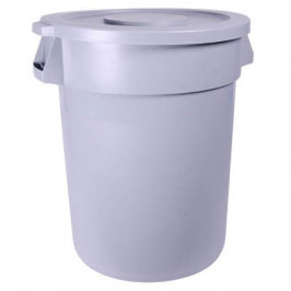 Round Refuse Bin With Flat Lid - 120Lt - 560 X 820mm