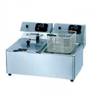 Gatto 2 X 6Lt Table Top Electric Fryer