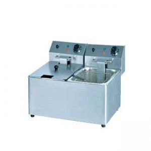 Gatto 2 X 8Lt Table Top Electric Fryer