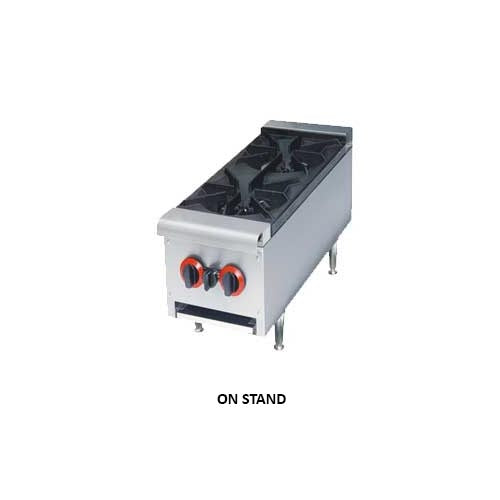 Gatto Boiling Table 2 Burner - Floor Standing Heavy Duty