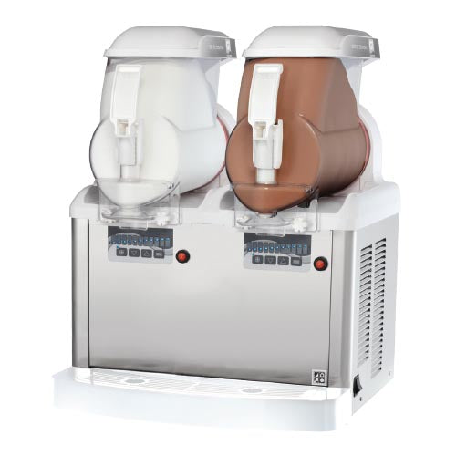 Gt2 Push Soft Ice /Frozen Yoghurt Machine - White [2 Bowl]