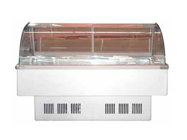 Butchery Meat Display Fridge - Curved Glass 1500mm Economy