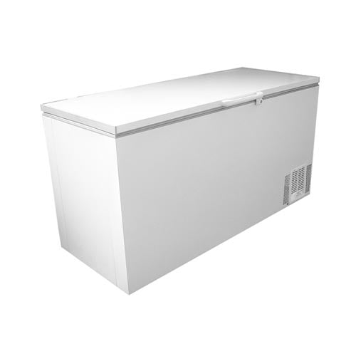 Solid Top Box Chest Freezer Fridge Star - Commercial - 494L - Granite Look T