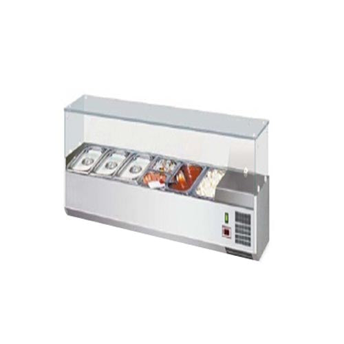 Display Works 1200 Counter Top Pizza Ingredient Chiller Excl Ins