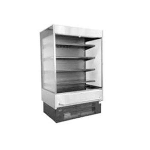 Just Open Upright Display Wall Chiller Dairy Fridge 1300mm - Bla