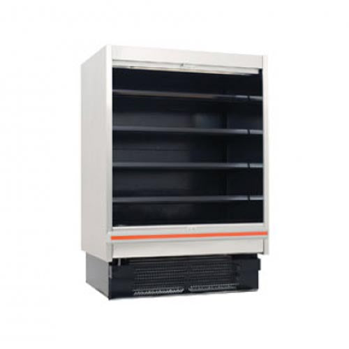 Just Open Upright Display Wall Chiller Dairy Fridge 1300mm - Bla