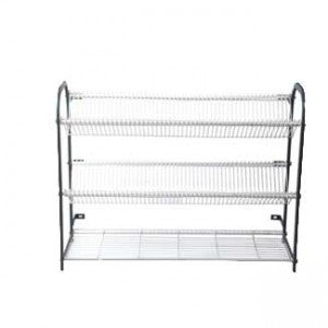 Gatto 1100 Wall Mount Crockery Rack 3 Tier 106  Plates + Cup Rac