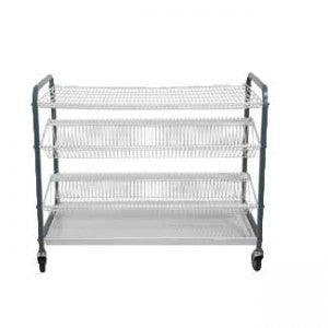 Gatto 300 Piece Mobile Crockery Rack 106 Large Plates+212 Small