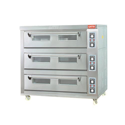 Gatto Deck Oven Electric 3 Deck 3Pan